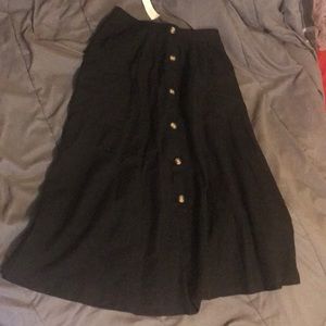 NWT AEO Linen Skirt